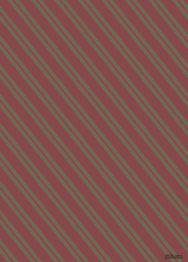 129 degree angles dual striped lines, 7 pixel lines width, 4 and 19 pixels line spacing, Coffee and Solid Pink dual two line striped seamless tileable