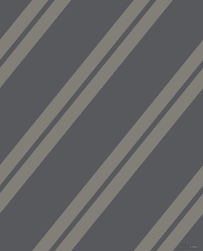 51 degree angle dual striped line, 26 pixel line width, 10 and 99 pixel line spacing, Concord and Bright Grey dual two line striped seamless tileable