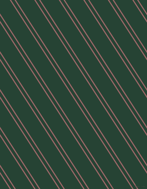 123 degree angles dual stripe lines, 4 pixel lines width, 10 and 54 pixels line spacing, Copper Rose and Everglade dual two line striped seamless tileable