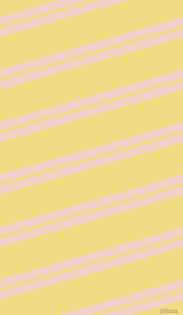 16 degree angle dual stripes line, 17 pixel line width, 6 and 63 pixel line spacing, Coral Candy and Light Goldenrod dual two line striped seamless tileable