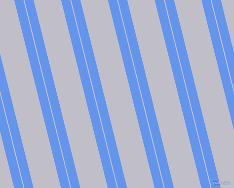 104 degree angles dual stripes line, 18 pixel line width, 2 and 54 pixels line spacing, Cornflower Blue and Ghost dual two line striped seamless tileable