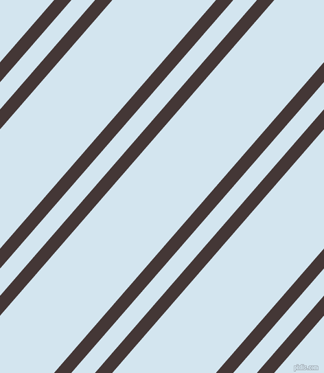 49 degree angle dual stripes line, 19 pixel line width, 26 and 114 pixel line spacing, Cowboy and Pattens Blue dual two line striped seamless tileable