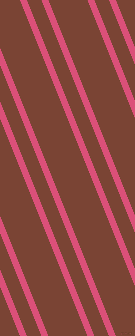 112 degree angles dual striped lines, 21 pixel lines width, 44 and 118 pixels line spacing, Cranberry and Peanut dual two line striped seamless tileable