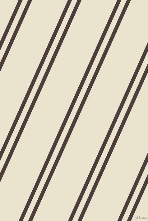66 degree angle dual stripes lines, 12 pixel lines width, 16 and 105 pixel line spacing, Crater Brown and Orange White dual two line striped seamless tileable