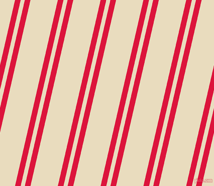 77 degree angles dual stripes line, 11 pixel line width, 8 and 53 pixels line spacing, Crimson and Double Pearl Lusta dual two line striped seamless tileable