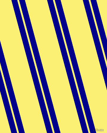 105 degree angles dual striped line, 19 pixel line width, 6 and 72 pixels line spacing, Dark Blue and Witch Haze dual two line striped seamless tileable