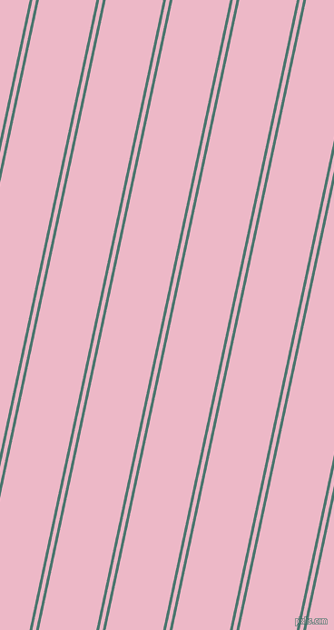 78 degree angles dual striped line, 3 pixel line width, 4 and 62 pixels line spacing, Dark Green Copper and Chantilly dual two line striped seamless tileable
