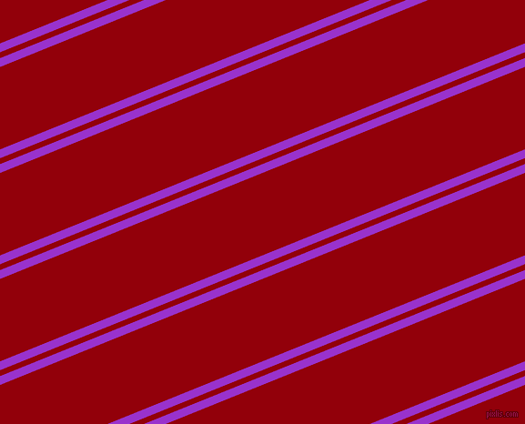 22 degree angles dual striped line, 9 pixel line width, 6 and 84 pixels line spacing, Dark Orchid and Sangria dual two line striped seamless tileable