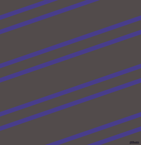 19 degree angles dual striped line, 17 pixel line width, 36 and 109 pixels line spacing, Dark Slate Blue and Matterhorn dual two line striped seamless tileable