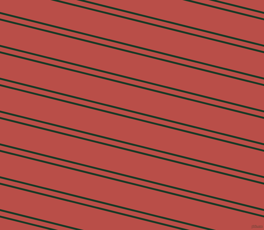 166 degree angles dual stripe line, 6 pixel line width, 14 and 76 pixels line spacing, Deep Fir and Chestnut dual two line striped seamless tileable