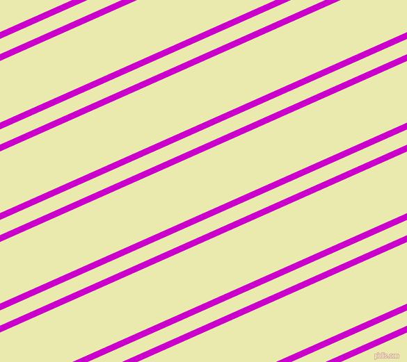 24 degree angle dual stripe lines, 9 pixel lines width, 20 and 81 pixel line spacing, Deep Magenta and Medium Goldenrod dual two line striped seamless tileable