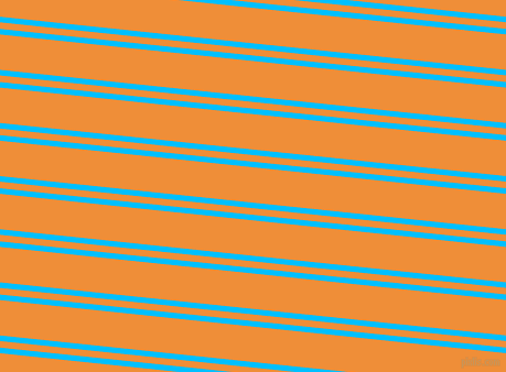 174 degree angle dual stripe lines, 5 pixel lines width, 6 and 32 pixel line spacing, Deep Sky Blue and Sun dual two line striped seamless tileable
