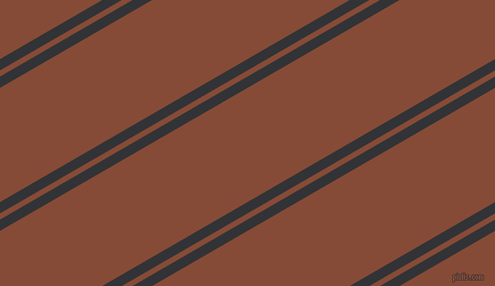 30 degree angles dual stripes line, 11 pixel line width, 6 and 111 pixels line spacing, Ebony and Paarl dual two line striped seamless tileable