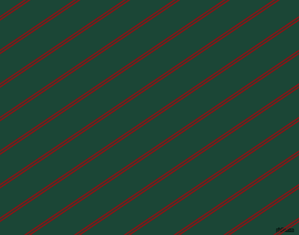 34 degree angle dual stripes lines, 3 pixel lines width, 2 and 48 pixel line spacing, Falu Red and Sherwood Green dual two line striped seamless tileable
