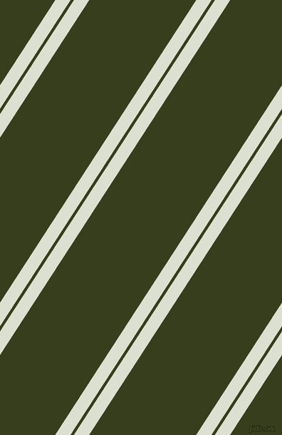 57 degree angles dual striped lines, 18 pixel lines width, 4 and 126 pixels line spacing, Feta and Turtle Green dual two line striped seamless tileable