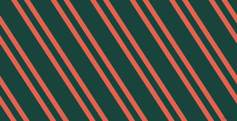 123 degree angle dual striped lines, 16 pixel lines width, 20 and 58 pixel line spacing, Flamingo and Deep Teal dual two line striped seamless tileable