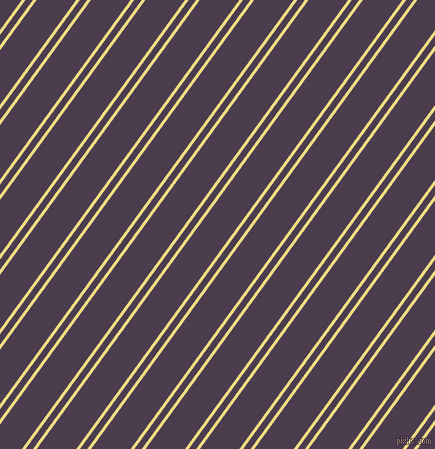 54 degree angle dual striped line, 3 pixel line width, 6 and 32 pixel line spacing, Flax and Bossanova dual two line striped seamless tileable