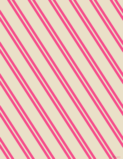 123 degree angle dual stripe line, 10 pixel line width, 6 and 46 pixel line spacing, French Rose and Pearl Lusta dual two line striped seamless tileable