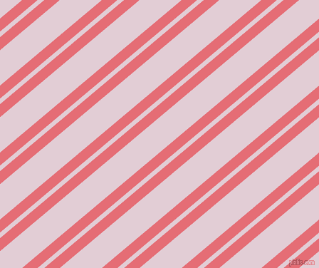 40 degree angle dual stripe line, 14 pixel line width, 6 and 38 pixel line spacing, Froly and Prim dual two line striped seamless tileable