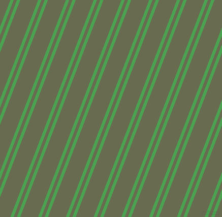 69 degree angle dual striped lines, 6 pixel lines width, 6 and 33 pixel line spacing, Fruit Salad and Siam dual two line striped seamless tileable