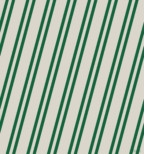 75 degree angles dual striped line, 10 pixel line width, 10 and 35 pixels line spacing, Fun Green and White Pointer dual two line striped seamless tileable