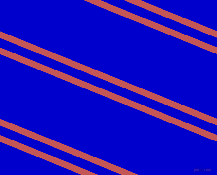 158 degree angle dual stripes line, 13 pixel line width, 18 and 123 pixel line spacing, Fuzzy Wuzzy Brown and Medium Blue dual two line striped seamless tileable