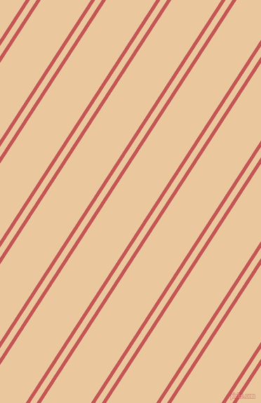 57 degree angles dual stripes lines, 5 pixel lines width, 8 and 60 pixels line spacing, Fuzzy Wuzzy Brown and New Tan dual two line striped seamless tileable