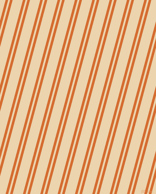 75 degree angles dual striped line, 8 pixel line width, 6 and 32 pixels line spacing, Gold Drop and Givry dual two line striped seamless tileable