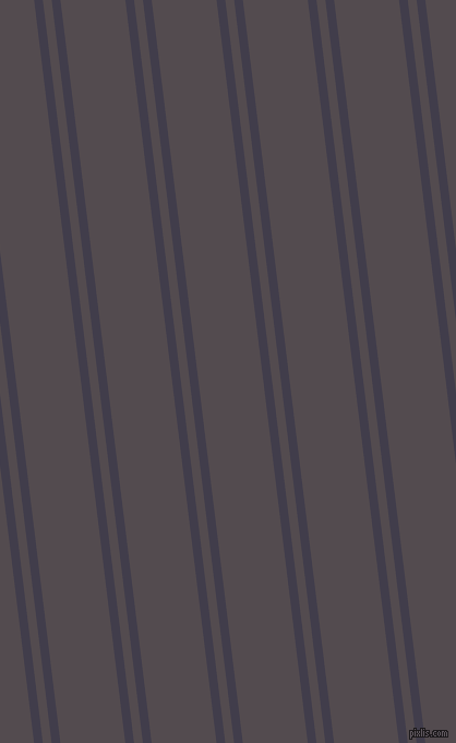 97 degree angles dual striped lines, 8 pixel lines width, 8 and 59 pixels line spacing, Grape and Liver dual two line striped seamless tileable