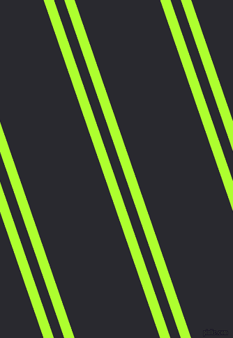 109 degree angles dual striped line, 14 pixel line width, 14 and 116 pixels line spacing, Green Yellow and Jaguar dual two line striped seamless tileable