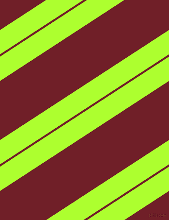 33 degree angle dual striped line, 42 pixel line width, 4 and 102 pixel line spacing, Green Yellow and Red Berry dual two line striped seamless tileable