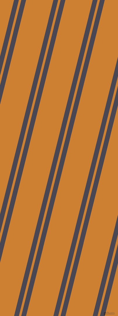 76 degree angle dual striped line, 16 pixel line width, 8 and 91 pixel line spacing, Gun Powder and Bronze dual two line striped seamless tileable