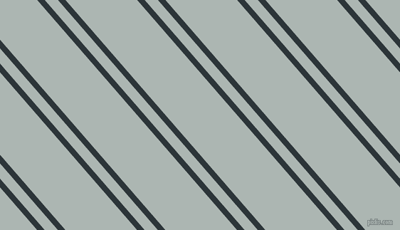 131 degree angle dual stripes line, 8 pixel line width, 14 and 76 pixel line spacing, Gunmetal and Periglacial Blue dual two line striped seamless tileable