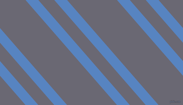 131 degree angle dual striped line, 32 pixel line width, 40 and 125 pixel line spacing, Havelock Blue and Dolphin dual two line striped seamless tileable
