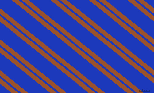 141 degree angle dual stripe lines, 14 pixel lines width, 6 and 45 pixel line spacing, Hawaiian Tan and Persian Blue dual two line striped seamless tileable