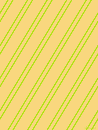 59 degree angles dual striped line, 4 pixel line width, 10 and 37 pixels line spacing, Inch Worm and Golden Glow dual two line striped seamless tileable