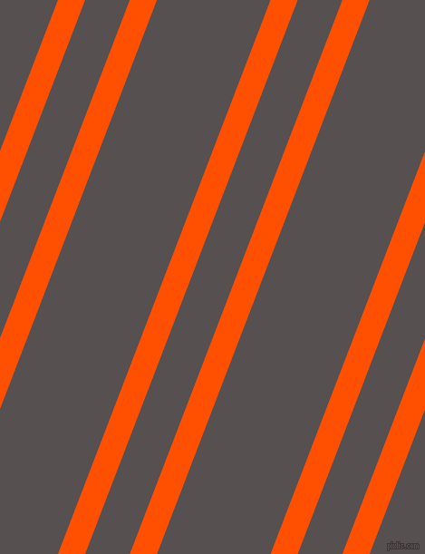 69 degree angles dual stripes line, 28 pixel line width, 46 and 117 pixels line spacing, International Orange and Mortar dual two line striped seamless tileable