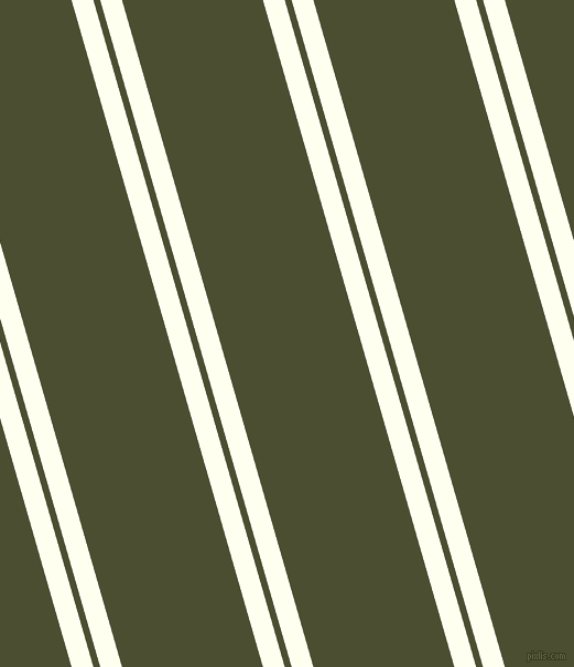 106 degree angle dual stripes lines, 19 pixel lines width, 6 and 123 pixel line spacing, Ivory and Waiouru dual two line striped seamless tileable