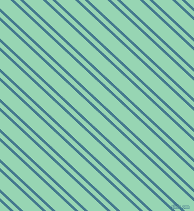 137 degree angles dual stripe line, 5 pixel line width, 8 and 26 pixels line spacing, Jelly Bean and Vista Blue dual two line striped seamless tileable