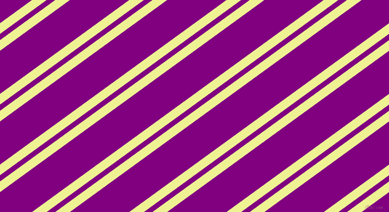 36 degree angle dual striped lines, 17 pixel lines width, 10 and 69 pixel line spacing, Jonquil and Purple dual two line striped seamless tileable