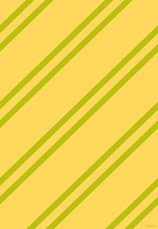 44 degree angle dual stripe lines, 20 pixel lines width, 26 and 123 pixel line spacing, La Rioja and Dandelion dual two line striped seamless tileable