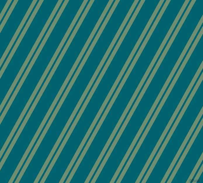 61 degree angles dual striped line, 13 pixel line width, 6 and 44 pixels line spacing, Laurel and Blue Lagoon dual two line striped seamless tileable