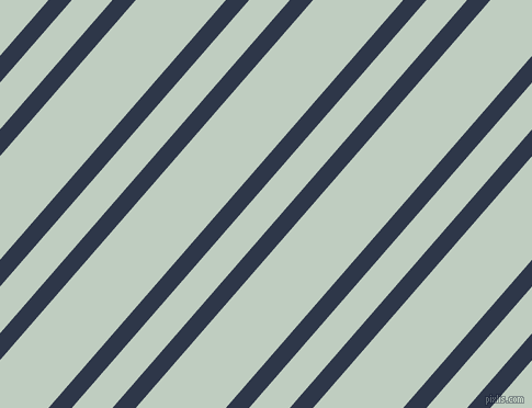 49 degree angles dual stripes line, 16 pixel line width, 28 and 62 pixels line spacing, Licorice and Paris White dual two line striped seamless tileable