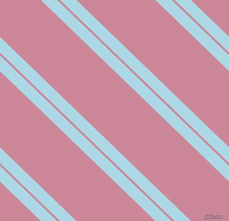136 degree angles dual stripes lines, 22 pixel lines width, 4 and 107 pixels line spacing, Light Blue and Puce dual two line striped seamless tileable