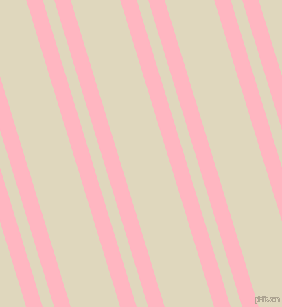 107 degree angles dual stripe lines, 23 pixel lines width, 16 and 69 pixels line spacing, Light Pink and Wheatfield dual two line striped seamless tileable