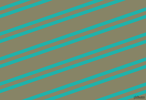 19 degree angle dual stripe lines, 11 pixel lines width, 12 and 44 pixel line spacing, Light Sea Green and Bandicoot dual two line striped seamless tileable
