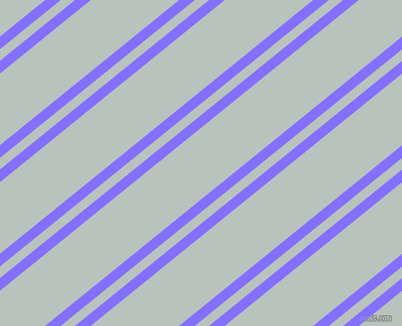 39 degree angle dual striped line, 11 pixel line width, 10 and 62 pixel line spacing, Light Slate Blue and Tiara dual two line striped seamless tileable