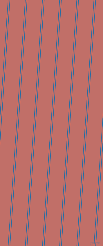 86 degree angles dual stripes lines, 2 pixel lines width, 4 and 51 pixels line spacing, Lochmara and Contessa dual two line striped seamless tileable