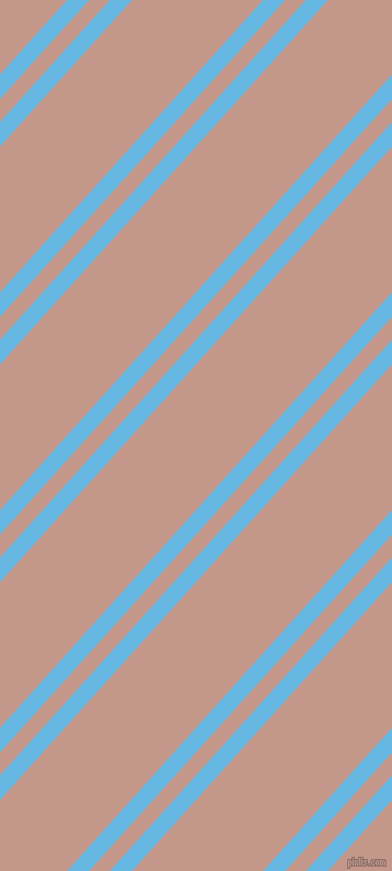 48 degree angles dual stripe line, 15 pixel line width, 14 and 89 pixels line spacing, Malibu and Quicksand dual two line striped seamless tileable