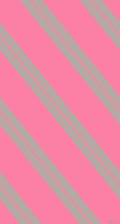 129 degree angle dual stripe lines, 28 pixel lines width, 4 and 99 pixel line spacing, Martini and Tickle Me Pink dual two line striped seamless tileable